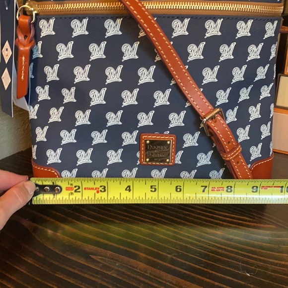 NWT Dooney & Bourke Milwaukee Brewers Crossbody - Picture 4 of 17